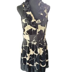 White House | Black Market | Black | Beige | Dress |Size 8